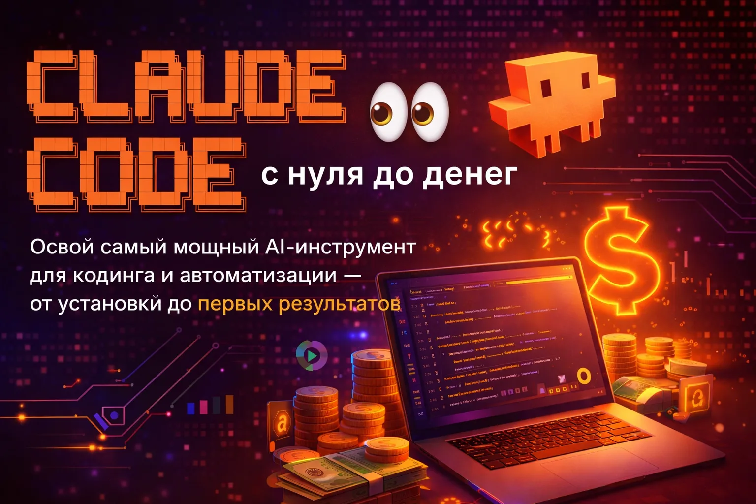 Claude Code — с нуля до денег